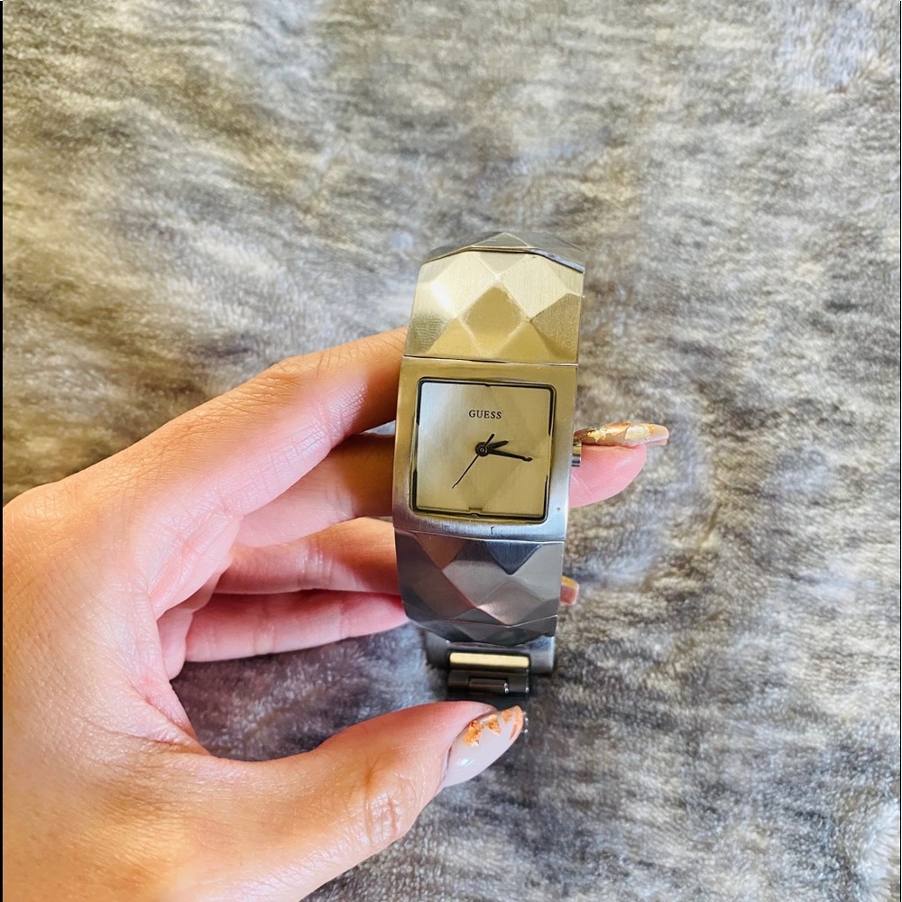 Guess stainless steel watch